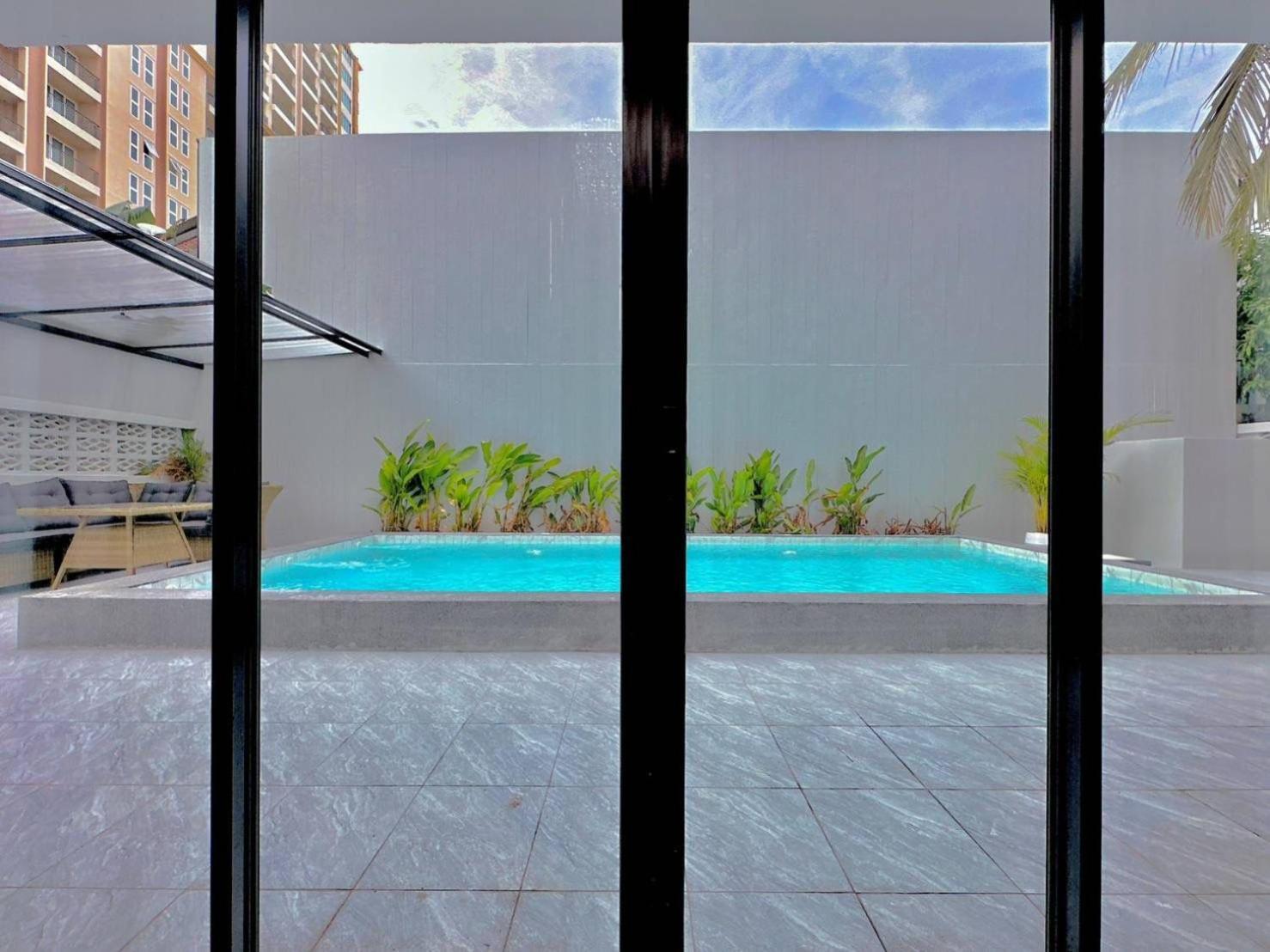 4Bedroom Pool Villa Near Walking St Bonk Pattaya Exterior foto